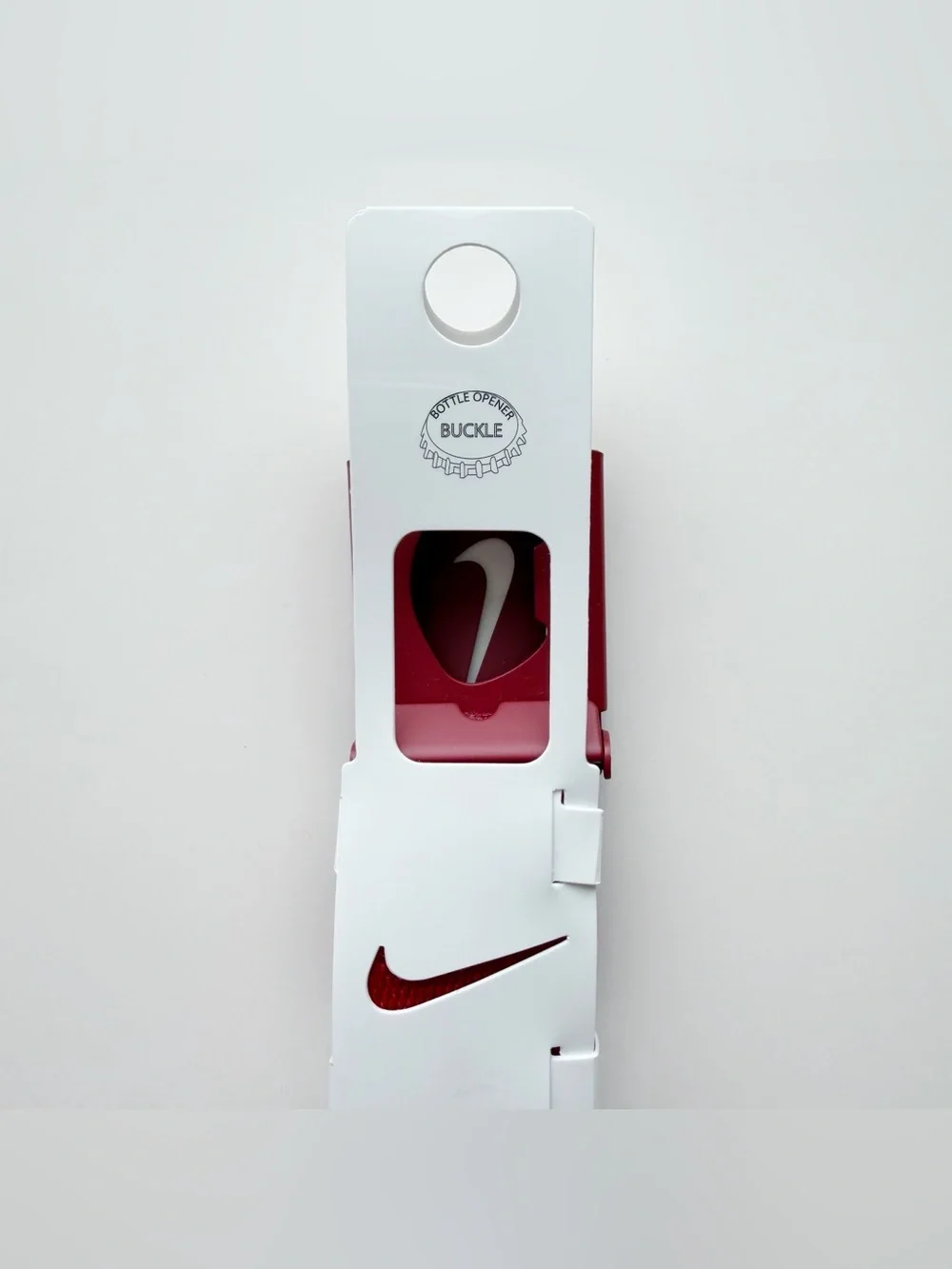 Nike Web Golf Belt Dark Red Belt Buckle Golfing